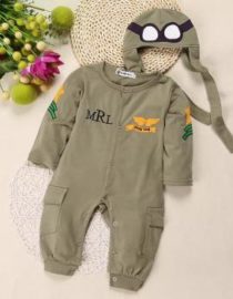 Khakhi Baby Boy Suit