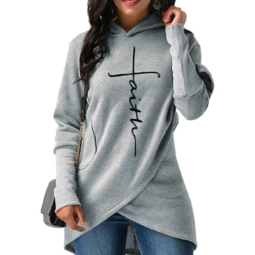 Women Clothes - Full Sleeve Printed Women Sweatshirt
