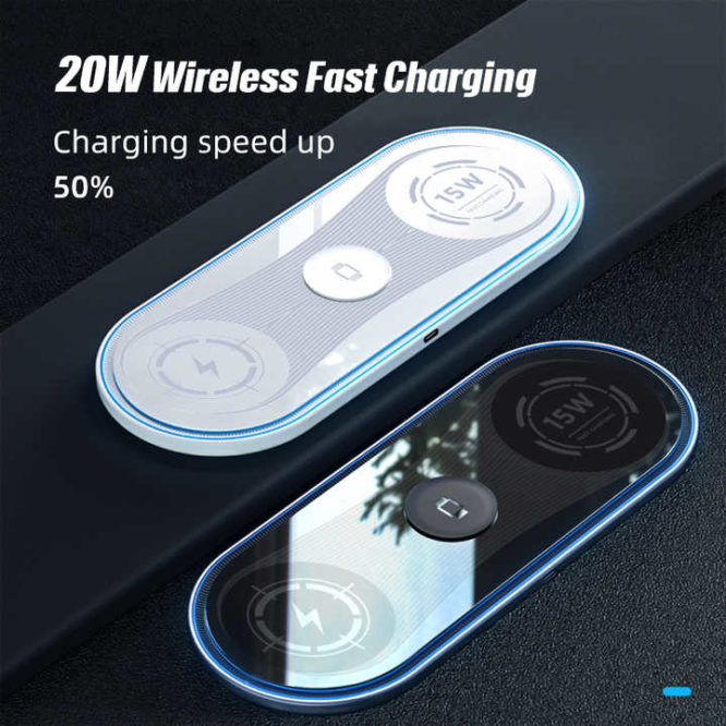 Multifunction 3 in 1 Wireless Charger Docking Fast Wireless charger