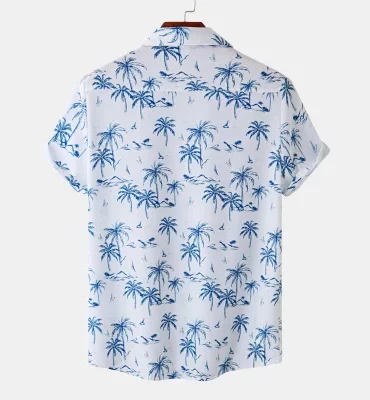 Casual Shirt | Beach design Printed Summer Shirt | Men Shirt - S - M - L